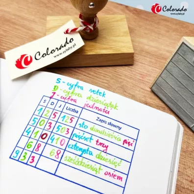 Stempel setki, dziesi�tki, jedno�ci Colorado
