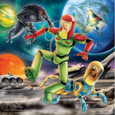 Puzzle dla dzieci 3x49 el. Scooby Doo Ravensburger
