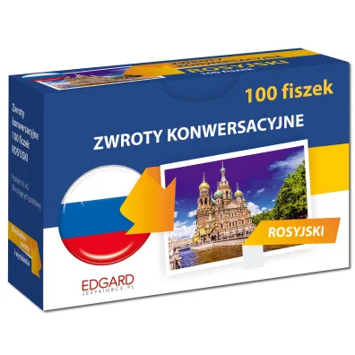Rosyjski. Zwroty konwersacyjne. Fiszki 100