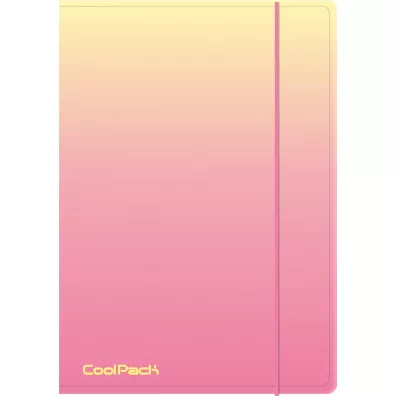 Coolpack Gradient Peach Teczka na gumk A4 Gradient peach 03722 CoolPack