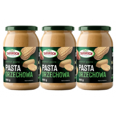 Targroch Pasta orzechowa Zestaw 3 x 900 g