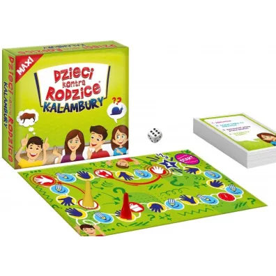 Dzieci kontra Rodzice. Kalambury Maxi