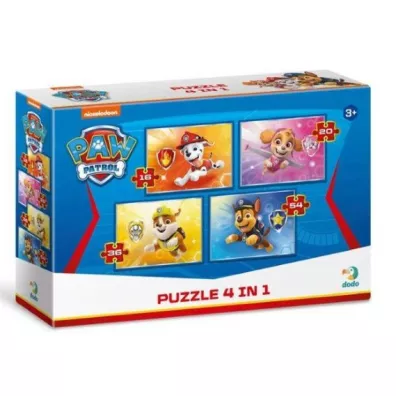 Puzzle 4w1 - Peppa Pig (16+20+36+54 el.) Dodo