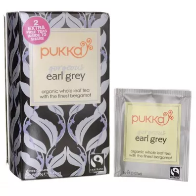 Pukka Herbata Gorgeous Earl Grey fair trade 20 x 2 g Bio