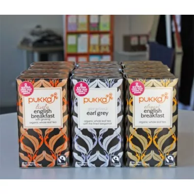 Pukka Herbata Gorgeous Earl Grey fair trade 20 x 2 g Bio