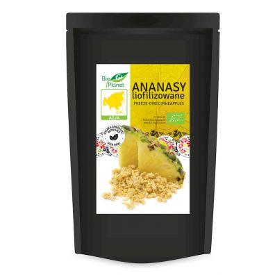 Bio Planet Ananasy liofilizowane 30 g Bio