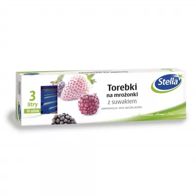 Stella Torebki na mro�onki z suwakiem 3 L box 10 szt.