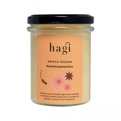 Hagi Cosmetics �wieca sojowa Korzenna Pomara�cza 215 ml
