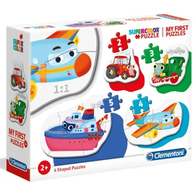 Moje pierwsze puzzle - Pojazdy Clementoni