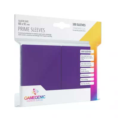 Gamegenic Koszulki Prime CCG Sleeves Purple 66 x 91 mm 100 szt.