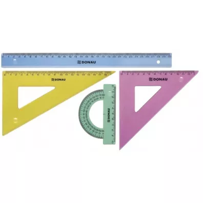 Donau Zestaw geometryczny ma�y kolorowy 4 elementy