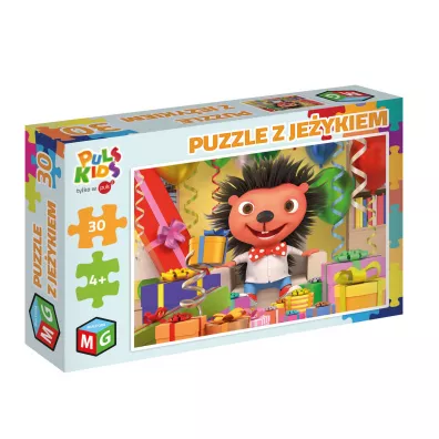 Puzzle 30 el. Z Je�ykiem Multigra