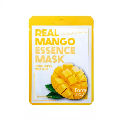 Farm Stay Real Mango Essence Mask witalizuj�ca maseczka w p�achcie z ekstraktem z mango 23 ml