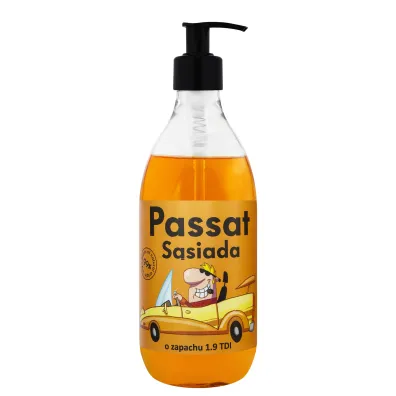 LaQ Zestaw Shots! Czy�ciopak M�ski: �ele pod prysznic Passat S�siada, Szwagier Bartasa, B��kit Pary�a 3 x 500 ml