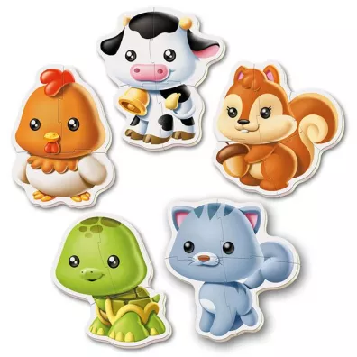 Puzzle 5w1 Zwierzta Educa