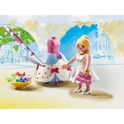 Playmobil Color Modna sukienka 71374