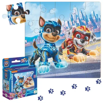 Puzzle 24 el. Psi Patrol. Chase i Marshal Dodo