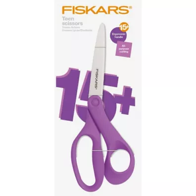 Fiskars Noyczki dla nastolatkw 20cm fioletowe