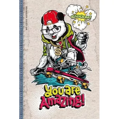 Fresh Notatnik ozdobny Panda 64 kartki