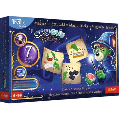 Zestaw Magiczne Sztuczki - Magician's Starter Set Rodzina Treflik�w 62295