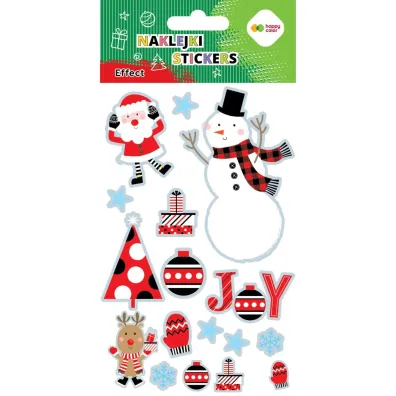 Happy Color Naklejki EFFECT-Xmas Joy 10x20cm