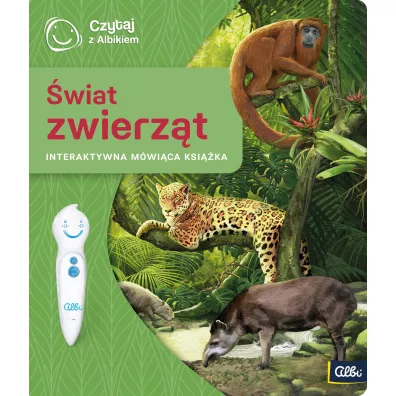 Czytaj z Albikiem. Świat Zwierząt. Interaktywna mówiąca książka Czytaj z Albikiem. Świat Zwierząt. Interaktywna mówiąca książka
