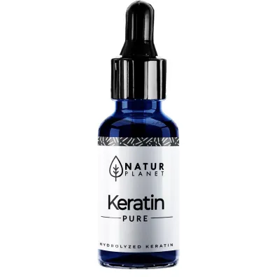 Natur Planet Keratin-Pure keratyna hydrolizowana do w�os�w i paznokci 30 ml