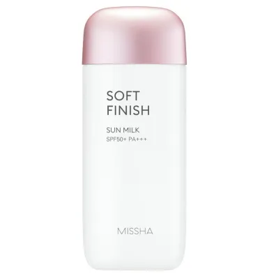 Missha All Around Safe Block Soft Finish Sun Milk SPF 50 PA+++ lekki i �wie�y krem przeciws�oneczny 70 ml