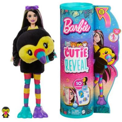 Barbie Cutie Reveal Dungla Tukan HKR00 Mattel