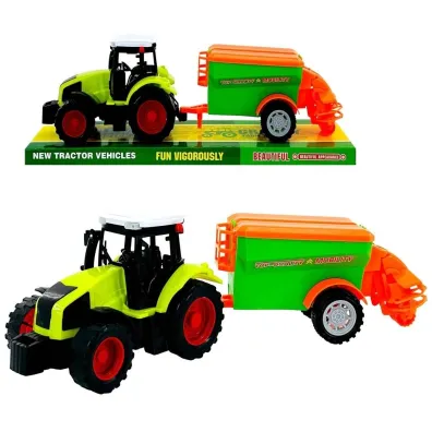 Traktor z maszyn� rolnicz� Trifox