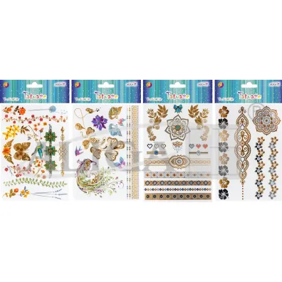 Tatua�e do cia�a TAT-6775 rozm. 14,5x19,5cm, mix wzor�w Aliga