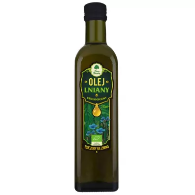 Dary Natury Olej lniany t�oczony na zimno 250 ml Bio