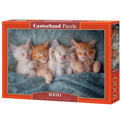 Puzzle 1000 el. The Sweetest Kittens Castorland