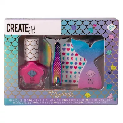 Zestaw do manicure Mermaid Create It! Canenco