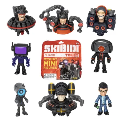Skibidi Toilet - Tajemnicze mini figurki S2 MIX
