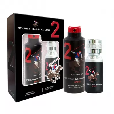 Beverly Hills Polo Club Zestaw dla m�czyzn Woda toaletowa Man Sport Two + Dezodorant 100 ml + 175 ml