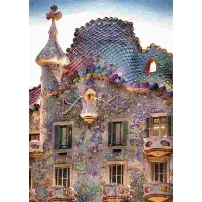 Puzzle 1000 el. Casa Batll�, Barcelona Ravensburger