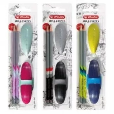 Herlitz Zestaw My.Pen 2 x O��wek, temper�wka, gumka