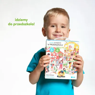 Puzzle Co robimy w przedszkolu Bright Junior Media