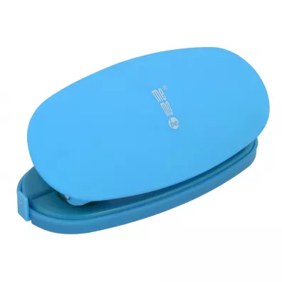 Dziurkacz Soft-Touch neon MemoBe niebieski