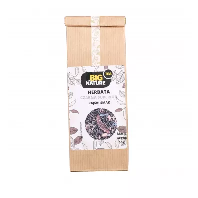 Big Nature Herbata czarna Superior Rajski Smak 50 g