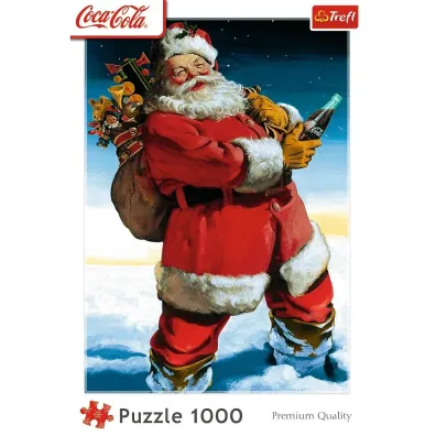 Puzzle 1000 el. Coca-Cola: Miko�aj na �niegu Trefl