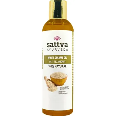 Sattva Olej sezamowy t�oczony na zimno 250 ml