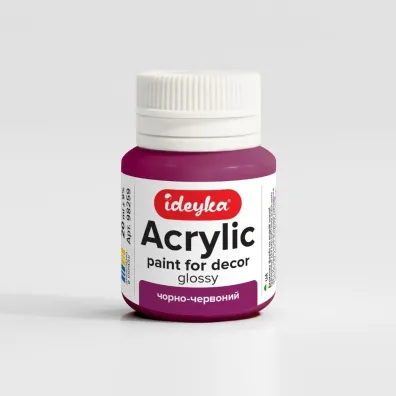 Ideyka Farba akrylowa Czer� i czerwie� 20ml