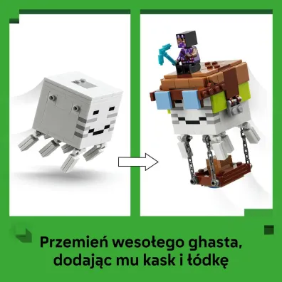 LEGO Minecraft Stacja Ghasta 21597
