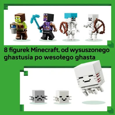 LEGO Minecraft Stacja Ghasta 21597