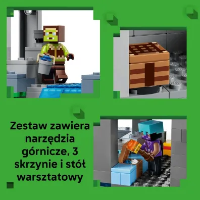 LEGO Minecraft Stacja Ghasta 21597