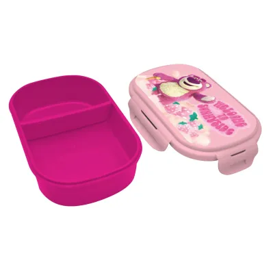 KIDS EUROSWAN Pude�ko �niadaniowe + sztu�ce Lotso LTS00015