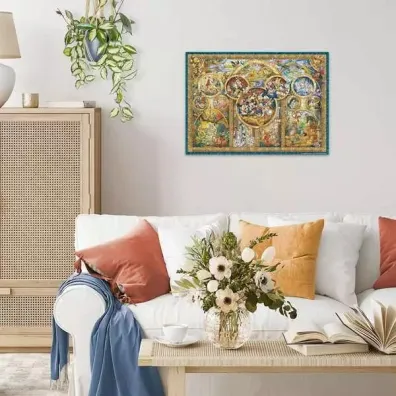 Puzzle 1000 el. Najpi�kniejsze momenty Disneya Ravensburger