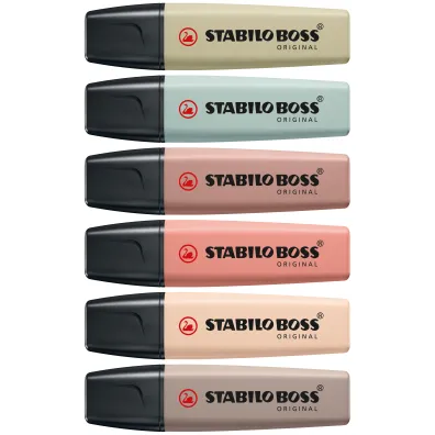 Stabilo Zakre�lacz Boss Original Nature Colors 6 szt.